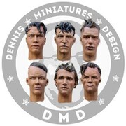 DHM35H04 1/35 WW.II ドイツ軍兵士 戦争疲れ パート1 頭部セット 6個入 [プラモデル用パーツ]