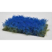 DHMFM03 ジオラマ用花草原マット 青 （105×74×36mm） [模型用ディスプレイ用品]