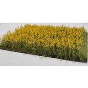DHMFM04 ジオラマ用花草原マット 黄 （105×74×36mm） [模型用ディスプレイ用品]