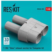 RSK U48-0203 1/48 T-38A タロン アフターバーナー （トランぺッター用） [プラモデル用パーツ]