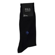 POLO BCS 紳士ビジネスソックス 25~27cm ブラックネイビー PL0172