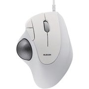 トラックボール マウス 有線 5ボタン 人工ルビーユニット エルゴノミクス IST ホワイト M-IT10URWH