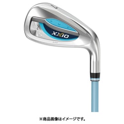 XXIO13 LADIES（ゼクシオ 13 レディス） ブルー アイアン MP1300L カーボンシャフト （A） ＃6 ロフト角27° 2024年モデル [レディース ゴルフ 単品アイアン]