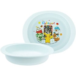 XP25AG ポケットモンスター /HappyCafe 抗菌 食洗機対応 ベビー用 PP製 小皿 [キャラクターグッズ]
