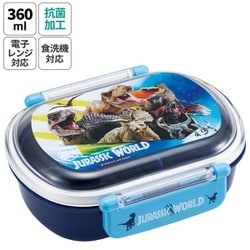 QAF2BAAG ジュラシック24 抗菌 ふわっとタイトランチBOX 360ml [キャラクターグッズ]