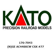 176-7043 Nゲージ 完成品 （N）GE AC4400CW CSX ＃77 [鉄道模型]