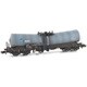 09132062 Nゲージ 完成品 （N）Zafns形タンク貨車 （グレー） KVG ウェザリング [鉄道模型]