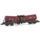 09132064 Nゲージ 完成品 （N）Zafns形タンク貨車 （茶） KVG ウェザリング [鉄道模型]