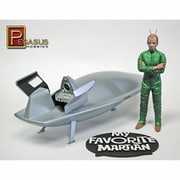 PH9912 1/18 完成品 ブラボー火星人 マーティンおじさん＆宇宙船 [塗装済完成品モデル]