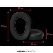 EPOS H6PRO 密閉型用 Ear Pads Black 1001095