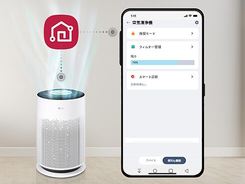 ヨドバシ.com - LGエレクトロニクス 空気清浄機 LG PuriCare Pet