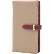 BD-XP5-5-MB [Xperia 5 V 用 ケース 手帳型 ベルテッド スマホケース シンプル スタンド機能 エレガンテ Elegante/モカベージュ]