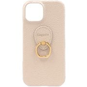 HP-IP15-EC [iPhone 15 用 ケース 本革 Posh ポッシュ ハードケース エレガンテ Elegante/エクリュ]