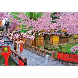 300-056 日本風景 桜咲く祇園 [ジグソーパズル 300ピース]