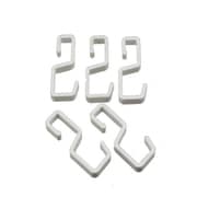 Sフック ホワイト 5個入 BH-SH1W