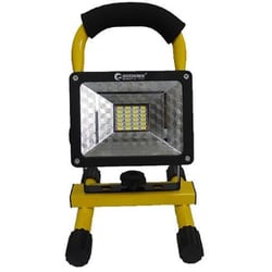 充電式LED投光器 24W スタンド式 着脱バッテリ- 120° GH12-2
