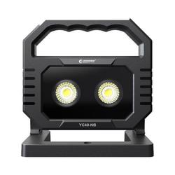 充電式LED投光器 40W 3000LM 高演色 Ra95 N50マグネット 昼白色 YC40-NB