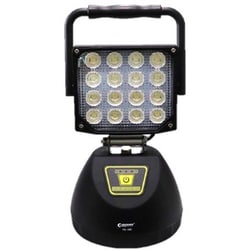 充電式LED作業灯 48W 底部マグネット USB出力 中角90° YC-48K