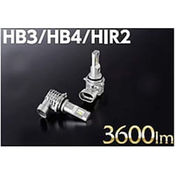 LEB02-HB4-60 [純正交換LEDヘッド＆フォグバルブ RCシリーズ HB3/4 HIR2 6000K 2個入り]
