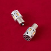 WR02-S2515-AM [ジュエルLED抵抗内蔵ウインカーバルブ S25ピン角150°2個]
