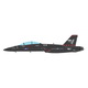 GAUSN10004 1/72 F/A-18F アメリカ海軍 VX-9 Vandy 1 black scheme 166673 [ダイキャスト模型]