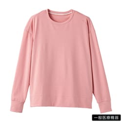 スタンダードドライ＋ ロングスリーブクルーネック レディース リカバリーウェア 長袖シャツ サクラ XLサイズ 一般医療機器 6580