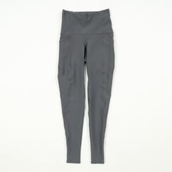 スムースハイライズレギンス Smooth High Rise Leggings GCW14159 ダークチャコール DC サイズ1 [コンディショニングウェア レギンス レディース]