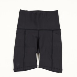 スムースハイライズハーフレギンス Smooth High Rise Half Leggings GCW14160 ブラック BK サイズ2 [コンディショニングウェア レギンス レディース]