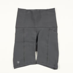 スムースハイライズハーフレギンス Smooth High Rise Half Leggings GCW14160 ダークチャコール DC サイズ1 [コンディショニングウェア レギンス レディース]