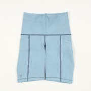 スムースハイライズハーフレギンス Smooth High Rise Half Leggings GCW14160 ブルースレート BX サイズ2 [コンディショニングウェア レギンス レディース]