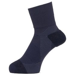 アーチサポート クォーターソックス ユニセックス ランニングウェア ソックス ネイビー（N） サイズ4（28-30cm） GC23301