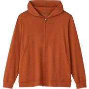 オールデイアクティブフーディー ALL DAY ACTIVE HOODIE DC524105 テラコッタオレンジ OT XLサイズ [フィットネス ヨガ パーカー レディース]