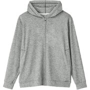 オールデイアクティブフーディー ALL DAY ACTIVE HOODIE DC524105 ミックスグレー Z Sサイズ [フィットネス ヨガ パーカー レディース]