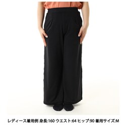 未使用DANSKINダンスキン オールデーアクティブワイドパンツ ブラックS DANSKIN ダンスキン ボトムス レディース オールデイアクティブ