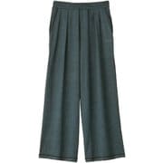 オールデイアクティブワイドパンツ ALL DAY ACTIVE WIDE PANTS DC624102 ブラックネイビー KN Lサイズ [フィットネス ヨガ パンツ レディース]