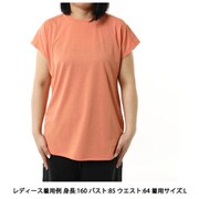 ドライミックスメッシュフレンチティー DRYMIX MESH FRENCH TEE DC724102 OC Mサイズ [フィットネス ヨガ シャツ レディース]