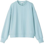 グリーンウェイロングスリーブスウェット GREENWAY L/S SWEAT DC523304 エンジェルブルー AB Mサイズ [フィットネス ヨガ スウェット レディース]