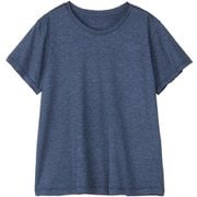 オールデイアクティブライトショートスリーブティー DC724112 ウォッシュネイビー WA Lサイズ [フィットネス ヨガ シャツ レディース]