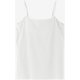 スキニッシュキャミソール SKINISH CAMISOLE DC124107 パールグレー(RL) Lサイズ [フィットネス ヨガ カップ付きシャツ レディース]