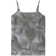 スキニッシュプリントキャミソール SKINISH PRINT CAMISOLE DC124107P ドルフィングレー(DL) Mサイズ [フィットネス ヨガ カップ付きシャツ レディース]