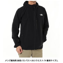 ザノースフェイス マウンテンソフトシェルフーディ ブラック L　NP22401 THE NORTH FACE ザ・ノース・フェイス ジャケット メンズ