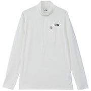 ロングスリーブフラッシュドライスリーディージップアップ L/S FLASHDRY 3D Zip Up NT12201 オフホワイト OW XLサイズ [アウトドア カットソー メンズ]
