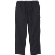 コットンクロスクライミングパンツ メンズ ロングパンツ ブラック(K) Lサイズ NB32404