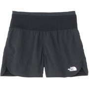 フリーランスパートショーツ Free Run Spurt Short NBW42490 ST ブラック K Sサイズ [ランニングウェア ショートパンツ レディース]
