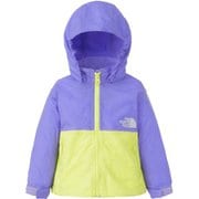 コンパクトジャケット B Compact Jacket NPB72310 オプティックバイオレット×レモンイエロー OL 80サイズ [アウトドア ジャケット ベビー]