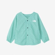 フィールドスモック B Field Smock NPB72302 ガイザーアクア GA 80サイズ [アウトドア スモック ベビー]