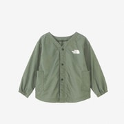 フィールドスモック B Field Smock NPB72302 タイムグリーン TG 80サイズ [アウトドア スモック ベビー]