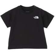 ショートスリーブネバーストップ アイエヌジー ティー B S/S NEVER STOP ING Tee NTB32473 ブラック K 80サイズ [アウトドア トップス 半袖 ベビー]