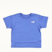 ショートスリーブネバーストップアイエヌジーティー S/S NEVER STOP ING Tee NTJ32435 ソーラーブルー SO 110サイズ [アウトドア トップス 半袖 キッズ]
