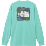 ロングスリーブTNFバグフリーティー L/S TNF Bug Free Tee NT12450 ガイザーアクア GA Sサイズ [アウトドア カットソー メンズ]